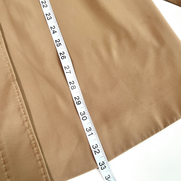 Casey Park genuine mink color trench coat jacket - Picture 12 of 12